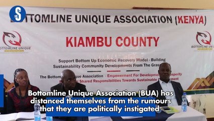 Bottomline Unique Association (BUA) has distanced themselves from the rumours that they are politically instigated