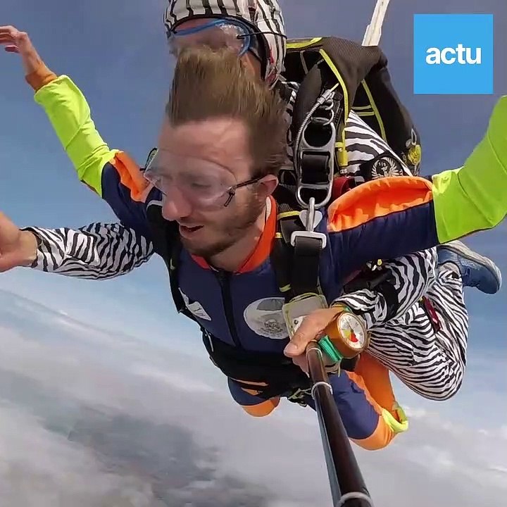 Au Havre, j'ai testé pour vous le saut en parachute !