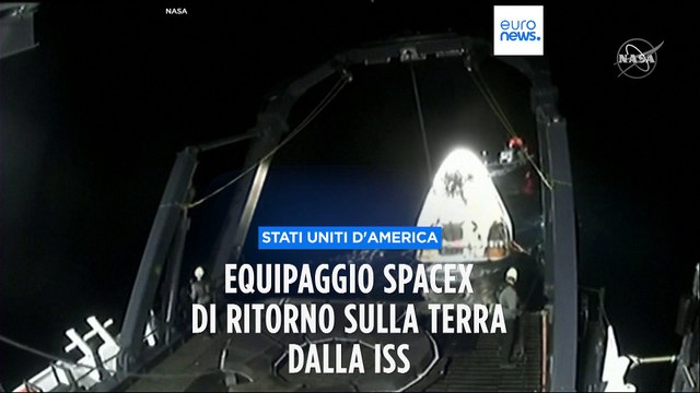 Rientrati sulla Terra quattro astronauti dopo sei mesi sulla Stazione Spaziale