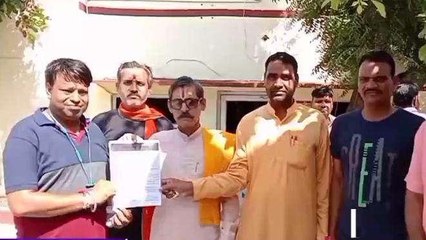 बयाना: धर्मांतरण पर हिन्‍दू संघठनों में आक्रोश, राज्‍यपाल के नाम सौंपा ज्ञापन