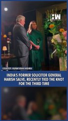 #Shorts | Harish Salve tied the knot for the third time | Solicitor General | Marriage | Viral Video