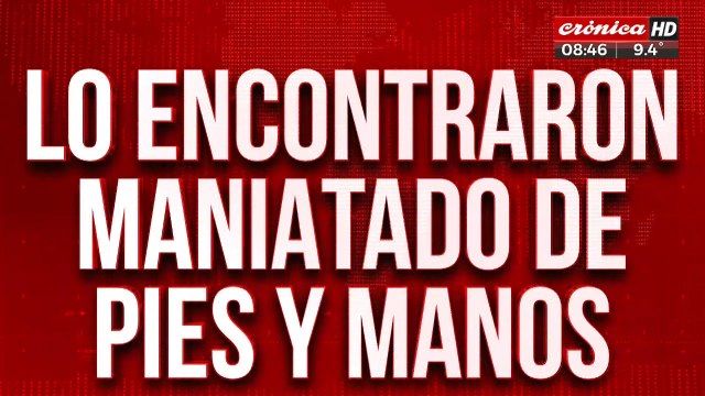 Encontraron a empresario muerto en Lobos: estaba atado de pies y manos