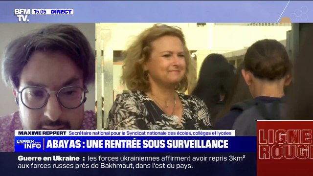 École: Il ne faut pas résumer la rentrée 2023 à l'interdiction de l'abayas indique Maxime Reppert, secrétaire national pour le Syndicat national des écoles, collèges et lycées
