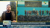 Argentina: Candidatos presidenciales cumplen con sus agendas de trabajo