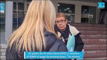 Su padre de 93 años tiene EPOC y reclama al IOMA el pago de prestaciones