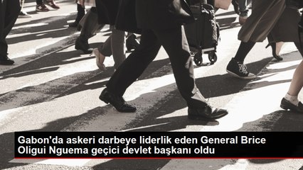 Gabon'da askeri darbeye liderlik eden General Brice Oligui Nguema geçici devlet başkanı oldu