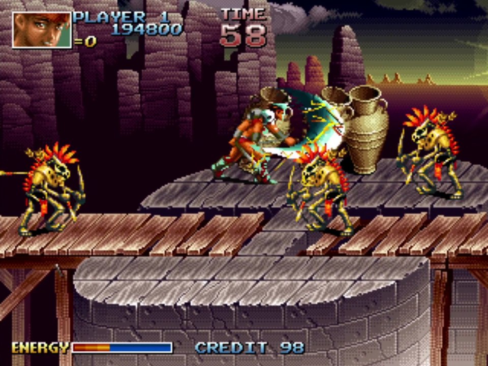 Blade Master is a story about a hero saving a beauty, but the heroine has turned into dark..