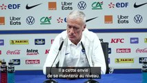 Bleus - Deschamps admiratif de la longévité de Giroud