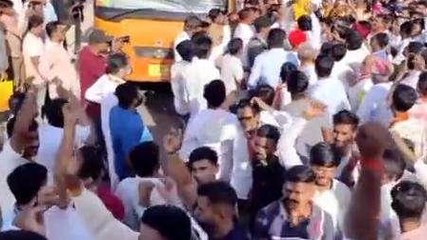 जैसलमेर: परिवर्तन संकल्प यात्रा पहुंची जैसलमेर, कांग्रेस पर बोला जुबानी हमला