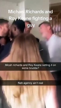 Eski teknik direktör olan yorumcu Roy Keane'ye kafa atan taraftar tutuklandı