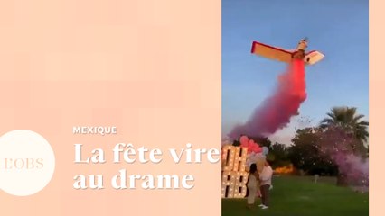 Au Mexique, un avion s'écrase en pleine fête de "gender reveal"