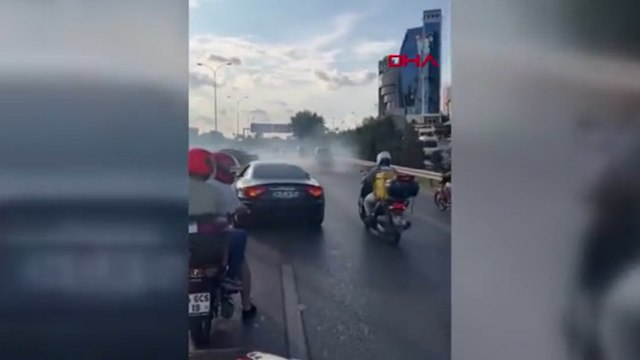 'İstanbul'u yakmaya geldik' diyerek drift yapan düğün konvoyuna ceza yağdı