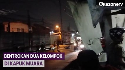 Bentrokan Dua Kelompok Terjadi di Kapuk Muara, Satu Korban Terkapar di Jalan