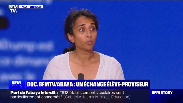 Abaya à l'école: On a la règle qui ne peut pas être discutée, mais on a le dialogue pour faire passer le message , pour Sophie Vénétitay (SNES-FSU)