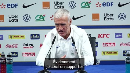 CdM 2023 - Deschamps : "Je serai supporter du XV de France"