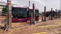 Los 26 autobuses urbanos de Toledo no pueden prestar servicio tras inundarse el garaje