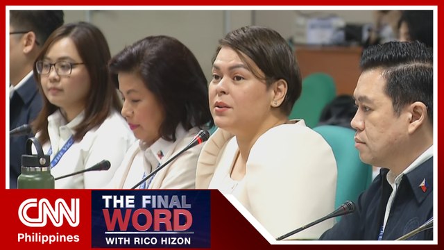 Senators grill VP Duterte over ₱500M confidential fund