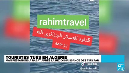 Vacanciers marocains tués : des tirs face à "un refus d'obtempérer", assure l'Algérie