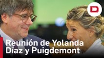 Yolanda Díaz sienta al Gobierno de España a la mesa del prófugo Puigdemont