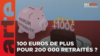 100 euros de plus pour 200 000 retraités en septembre ? / Désintox du 04/09/2023 /