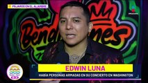 BAJAN a Edwin Luna del escenario por personas ARMADAS en su concierto