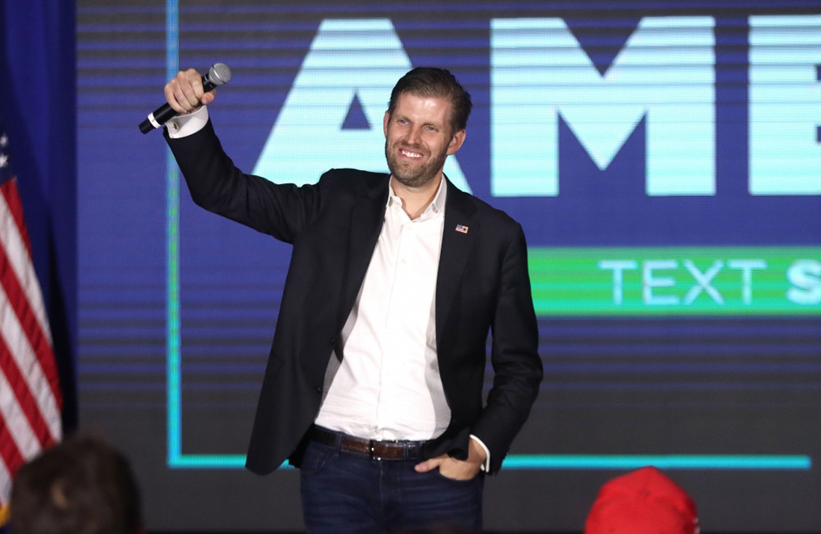 ⁣Eric Trump believes Donald Trump will become President again