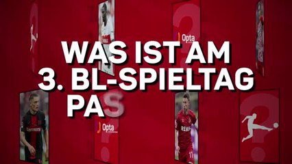 Opta BL-Quiz: Hast du am 3. Spieltag aufgepasst?