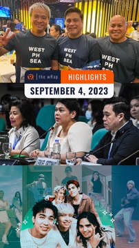 Rappler's highlights: 'West PH Sea' shirts, OVP budget, SB19's GENTO | The wRap | September 4, 2023