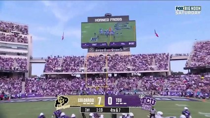 Colorado vs TCU College Football Week 1 2023 College Football
