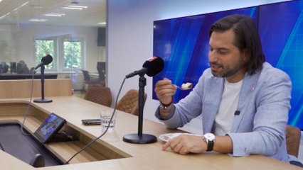 Georges-Louis Bouchez a adoré notre tarte brésilienne