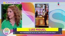 Luis Miguel HIZO BERRINCHE en su más reciente concierto en Chile: Pataleó la tarima de su escenario
