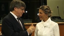 Puigdemont y Díaz piden que 