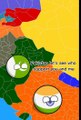Pakistan vs India country ball__country ball #countryballs #map