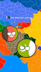 Pakistan vs India vs Afghanistan #countryballs #map