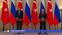 Erdogan hizo propuestas para relanzar acuerdo cerealero y Putin está abierto a negociar