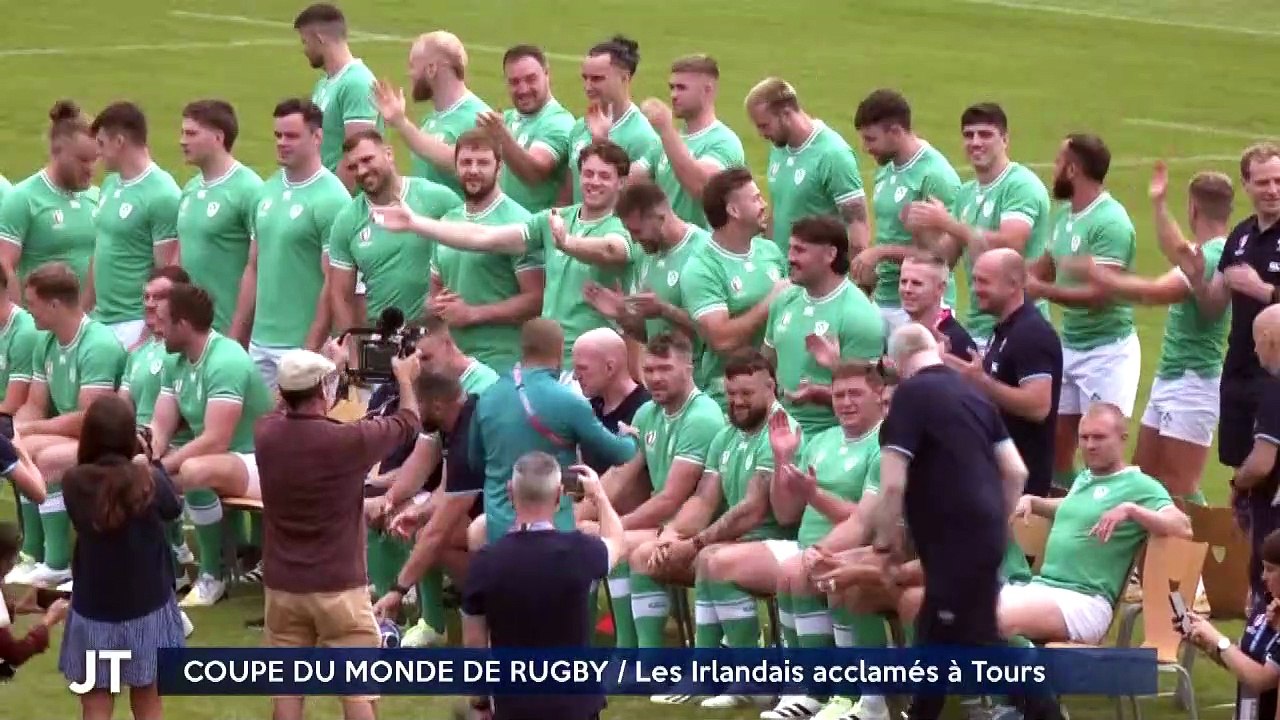 COUPE DU MONDE DE RUGBY / Les Irlandais acclamés à Tours