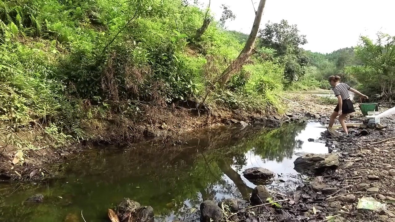 Fishing Videos_ Survival Skills, Catch A Lot Of Fish, Bushcraft Survival, OFF GRID LIVING