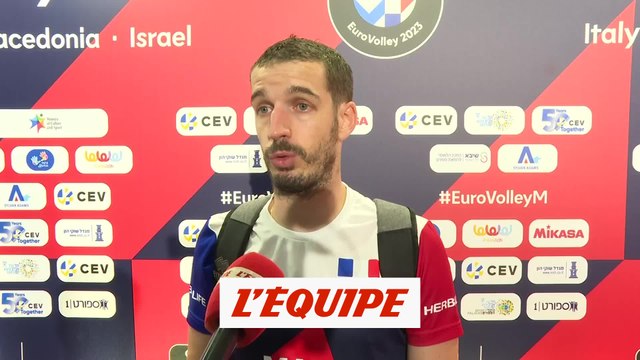 Toniutti : «Un match à oublier» - Volley - Euro (H) - Bleus