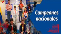 Deportes VTV | Clara Peña y Moisés Castro campeones del Nacional de Ajedrez Juvenil Sub-20 FVA 2023