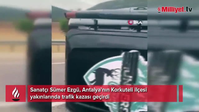 Ünlü sanatçı Sümer Ezgü kaza geçirdi! 'Bir anda araç yalpalamaya başladı'
