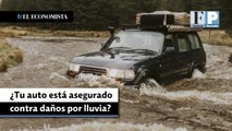 ¿Tu auto está asegurado contra daños por lluvia?