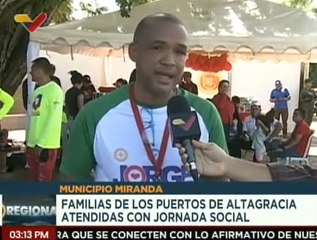 Jornada Social favorece a familias de la parroquia Altagracia en el estado Zulia