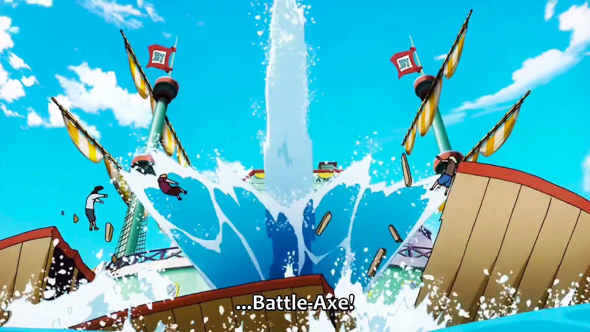 Don Krieg vs Luffy