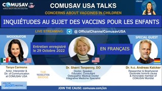 Vaccines in children Dr Tenpenny and Researcher Andreas Kalcker