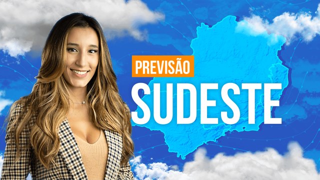 Previsão Sudeste - Alerta de temporais em SP e MG