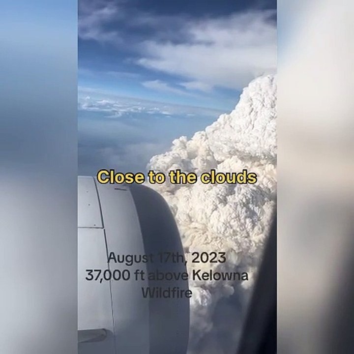 Emirates flight closeup view of clouds from window. #new
