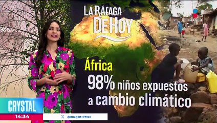 Niños de África, entre los más expuestos por los efectos del cambio climático