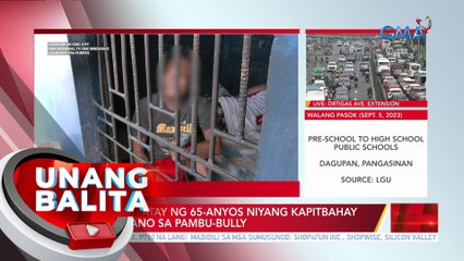Lalaki, napatay ng 65-anyos niyang kapitbahay dahil umano sa pambu-bully | UB