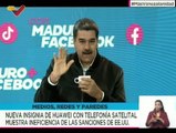 Pdte. Nicolás Maduro invita seguir el ejemplo de la Empresa Huawei en la independencia tecnológica