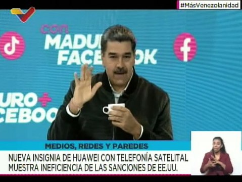 Pdte. Nicolás Maduro invita seguir el ejemplo de la Empresa Huawei en la independencia tecnológica